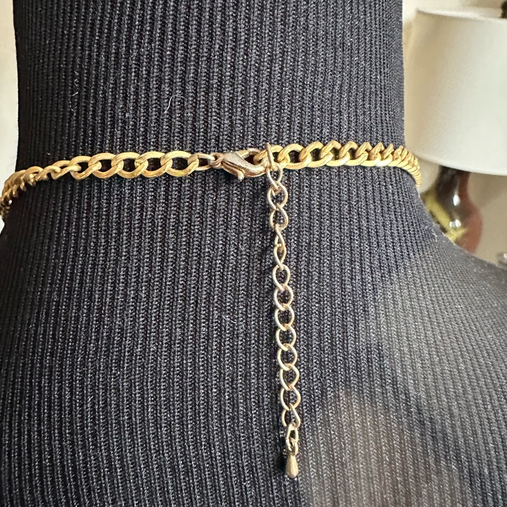 Sale Leopard Print Statement Necklace - image 3